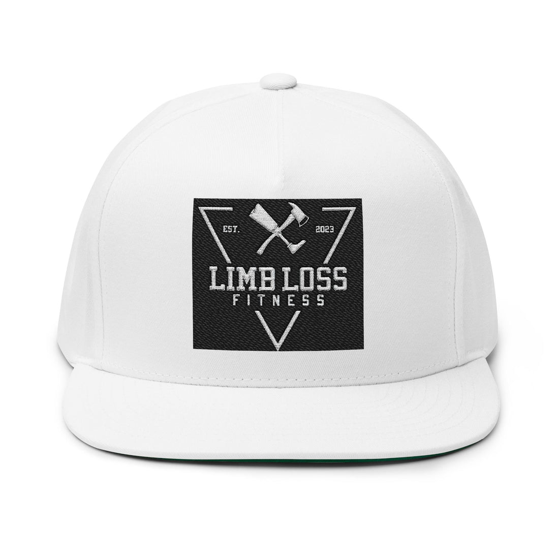 Limb Loss Fitness Embroidered Flat Bill Cap